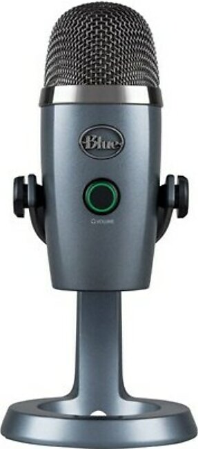 Logitech YETI NANO Premium Dual-Pattern USB Microphone with Blue VO!CE - 988-000205 - Shadow Grey