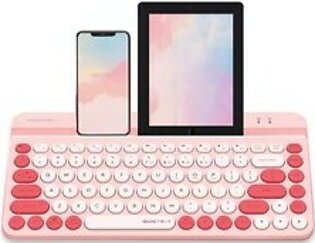 A4Tech FBK30 Fstyler Bluetooth & 2.4G Wireless Keyboard - Raspberry Pink