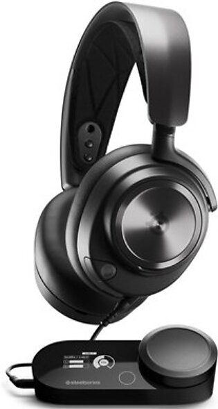 SteelSeries Arctis Nova Pro Multi-System Gaming Headset - For PC and PlayStation - 61527 - Black
