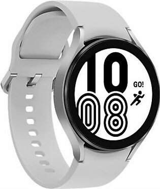 Samsung Galaxy Watch4 Smartwatch (International, 44mm, Bluetooth/Wi-Fi, Silver) - SM-R870