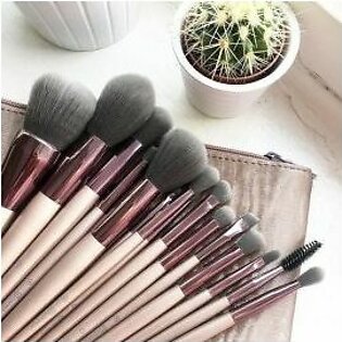 bh cosmetics Lavish elegance 15 Piece Brush set with Cosmetic Bag