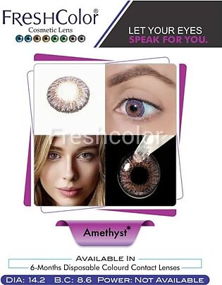 Fresh Color Cosmetic Lens - Amethyst