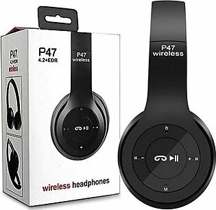 P47 Wireless Bluetooth Headphones Foldable Wireless Headphones