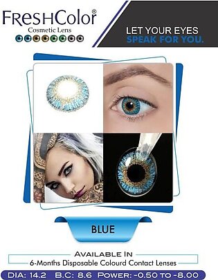Fresh Color Cosmetic Lens - Blue