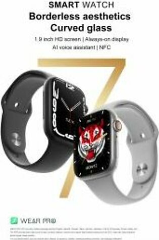 Dt No. 1 Dt7 Series 7 Smart Watch With Nfc 1.9 Inch Square Screen Bluetooth Call
