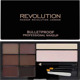 Makeup revolution ultra brow palette - medium to dark
