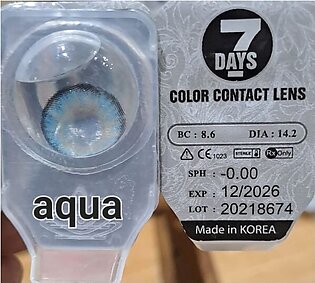 English Eye Soft Contact Lenses -Aqua