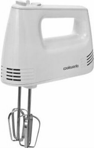 Cookworks Electric Hand Mixer - White
