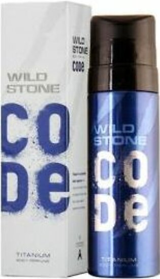 WILD STONE CODE TITANIUM PERFUME BODY SPRAY FOR MEN - 120 ML