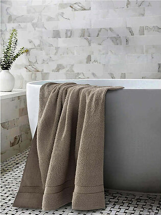 1 PC Bath Towel-Beige
