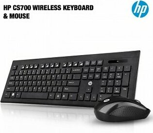 HP Wireless Keyboard Mouse Combo CS700