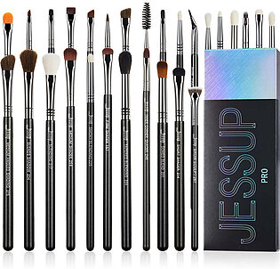 Jessup Eye Makeup Brushes Set,Professional Makeup Brush,Synthetic Eye Blending Brush Eyeshadow Brush Eyebrow Crease Shader T341