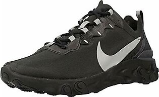 Imported Nike Men's React Element 55 SE Running Shoes, Black/Anthracite, 11.5