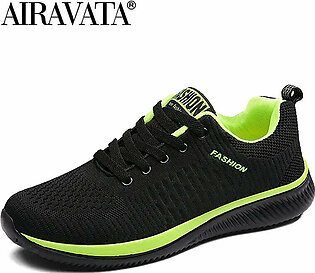 Men Women Knit Sneakers Breathable Athletic Running Walking Gym Shoes in Pakistan