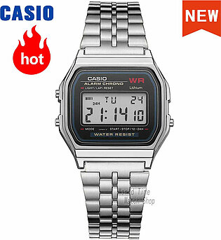 Casio watch silver watch men set brand luxury LED digital Waterproof Quartz men watch Sport military Wrist Watch relogio masculi in Pakistan