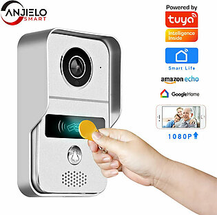 1080P Tuya Smart Video Doorbell Wifi Wireless Video Intercom For Home Security Protection Google Home Apartment Tuya Door Bell in Pakistan