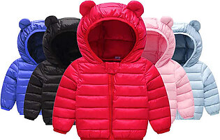 2023 Baby Girls Jacket  Spring Autumn Winter Jacket For Girls Coat Kids Warm Hooded Outerwear Children Clothes Infant Girls Coat in Pakistan