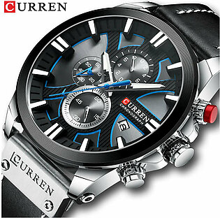 CURREN Watch Chronograph Sport Mens Watches Quartz Clock Leather Male Wristwatch Relogio Masculino Fashion Gift for Men in Pakistan