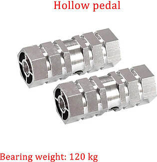 1 Pair Anti-Slip Aluminum Alloy BMX Mountain Road Cycling Bicycle Front Rear Socle Pedal Bike Pedals Axle Foot Rest Pegs