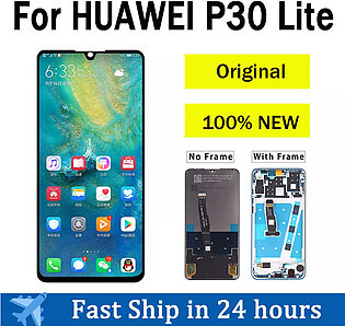 NEW Original LCD Screen For HUAWEI P30 Lite LCD Display Touch Screen For HUAWEI P30 Lite Nova 4e LCD Screen Digitizer Assembly in Pakistan
