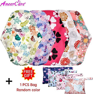 Reusable Menstrual Pads for Monthly Gaskets Women's Panties Washable Sanitary Napkin Female Hygiene Daily Towels Personal Health in Pakistan