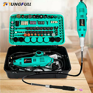 Tungfull Electric Drill Dremel Grinder Mini Polishing Machines With Grinding Accessories Set Electric Rotary Tool Mini Drill in Pakistan