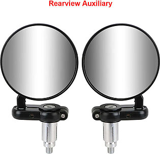 22mm Universal Motorcycle Mirrors Rearview Side Mirror Motorbike Accessories 2pcs Handle Bar End Mounting in Pakistan