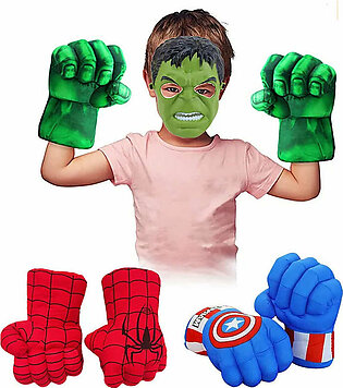 Superhero Hands for Kids Superhero Boxing Gloves Smash Fists Soft Plush Toys Cosplay Costumes Accessories for Boys Girls Gift in Pakistan