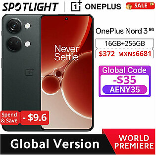 [World Premiere] Global Version OnePlus Nord 3 5G 16GB 256GB 50MP Camera 80W SUPERVOOC 6.74”120Hz Display Dimensity 9000 in Pakistan