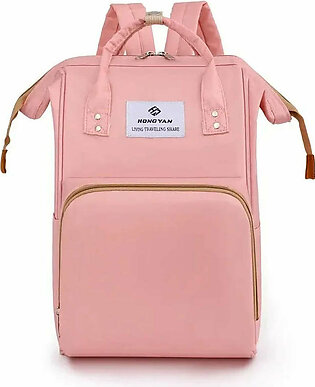 Solid Color Minimalist Mommy Bag Multifunctional Splashproof Mother And Baby Bag Outdoor Lightweight Mothers Bag Backpack