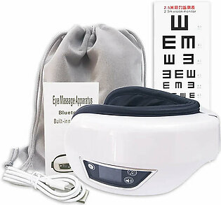 6D Smart Airbag Vibration Eye Massager Eye Care Instrumen Heating Bluetooth Music Relieves Fatigue And Dark Circles Sleep Mask