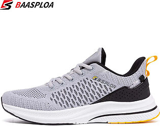 Baasploa Lightweight Running Shoes For Men 2022 Men's Designer Mesh Casual Sneakers Lace-Up Male Outdoor Sports Tennis Shoe in Pakistan