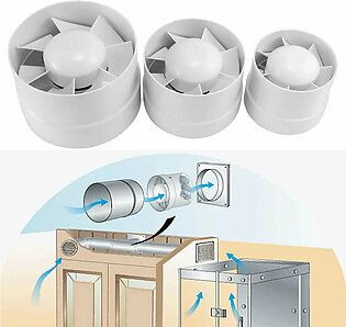 4" 5" 6" 100 125 150 Mm In-Line Extractor Fan Air Blower Fan Bathroom Extractor Kitchen Toilet Wall Air Clean Ventilator in Pakistan