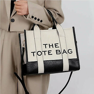 Women's Tote Bag 2023 New Leather Letters Shoulder Messenger Trend Fashion Color Matching Designer Bag Handbags in Pakistan