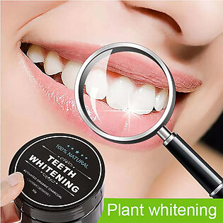 1 Bottle Teeth Whitening Powder Charcoal Natural Activated Charcoal Dental Whitener Powder Oral Hygiene Whitening Kit Oral Care