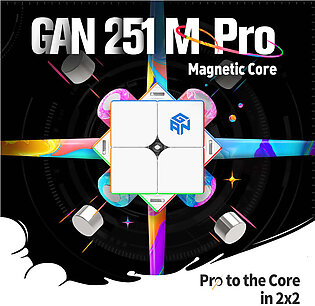 [Picube] GAN251 M Pro Air Leap 2x2 Magnetic Speed Cube Professional GANCUBE 251M 2x2x2 Mangetic Cubo Puzzles GAN251 Magic Cubo