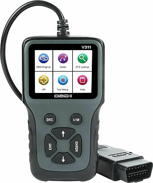 Yuanjoy 12/24v Obd2 Scanner V311 Code Reader Universal Diagnostic Tool Car Scanner For Car Engine Automotive Diagnostic
