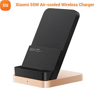 Original Xiaomi 55W Vertical Wireless Charger with Built-in Cooling Fan 3.25A Max Fast Charging Xiaomi Charger Mi 9 Voor Iphone in Pakistan
