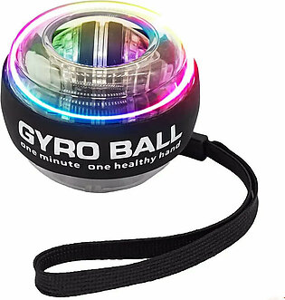 LED Powerball Gyroscopic Power Wrist Ball Self-starting Gyro Ball Gyroball Arm Hand Muscle Force Trainer Exercise Strengthener in Pakistan