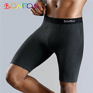 BONITOS Long Boxer Shorts Panties Man Underwear Men Boxer Men Underwear Natural Cotton Comfortable Soft Top Brand High Quality in Pakistan