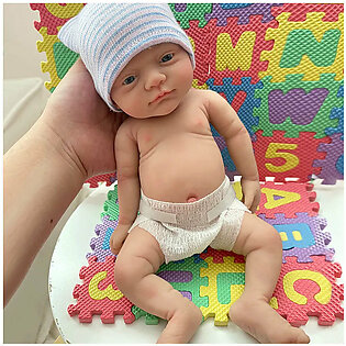 12"  Micro Preemie Full Body Silicone Baby Doll  Girl "Luna"& Boy "Toby" Lifelike Reborn Doll Surprice Children Anti-Stress