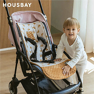 Stroller Cushion Universal Baby Pram Seat Pad Winter Soft Comfortable Cotton Kids Pushchair Car Mat Stroller Accessories in Pakistan
