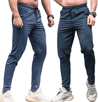 Men Running Fitness Thin Sweatpants Male Casual Outdoor Training Sport Long Pants Jogging Workout Trousers Bodybuilding in Pakistan