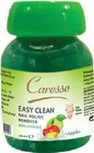 Caresse Easy Clean Nail Polish Remover – Apple - 65ml