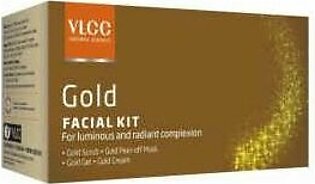 VLCC Gold Single Facial Kit - 8906008458022