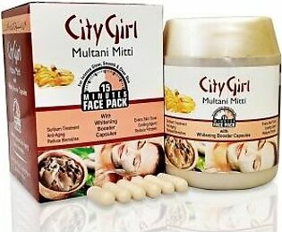 City Girl Multani Mitti Jar with Capsule