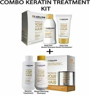 Luxliss Combo Keratin Treatment Kit