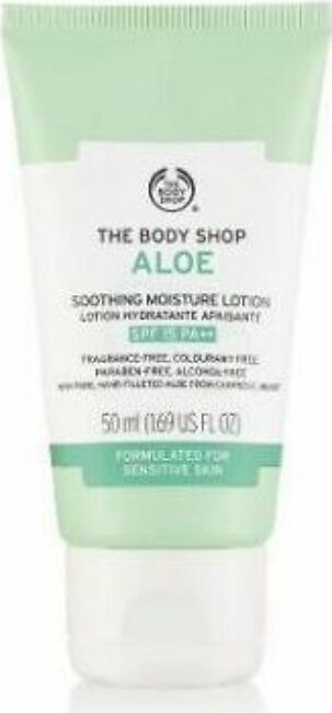 The Body Shop Aloe Soothing Moisture Lotion SPF15 - 50ml - 52898