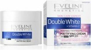 Eveline Double Whitening Mattifying Cream - 50ml - 5903416003359
