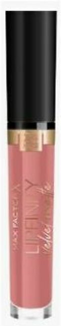 Max Factor Lipfinity Velvet Matte Lipstick - Posh Pink - 8005610629858